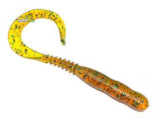Силікон Reins Curly Curly 4,0" 565 Motor Oil Green Flake