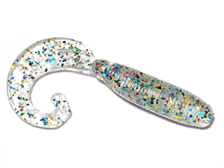 Силикон Reins Fat G-Tail Grub 3,0" - 152 Super Glow All Stars (12шт/уп)