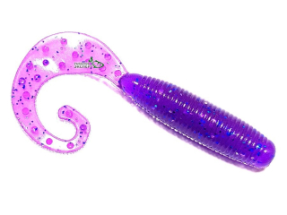 Силікон Reins Fat G-Tail Grub 3,0" - 567 Lilac Silver & Blue Flake (12шт/уп)