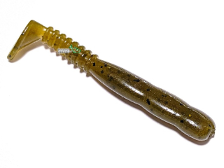 Силикон Reins Rockvibe Shad 3,0" 002 Green Pumpkin