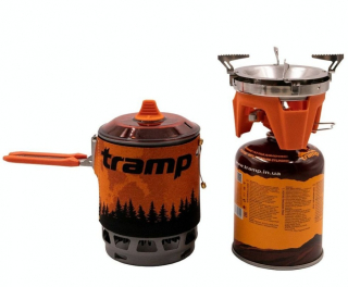 Система для приготування їжі Tramp 1,0л orange (TRG-115-orange)