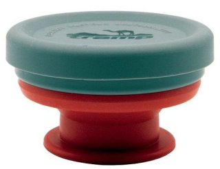 Стакан складной Tramp силиконовый с крышкой 200мл terracota (TRC-126-terracota)