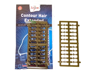 Стопори для бойлів Carp Zoom Contour Hair Extended small коричневі