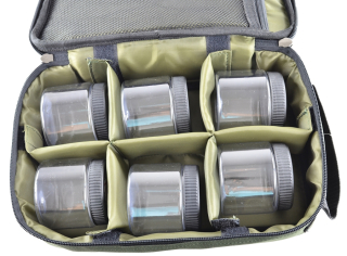 Сумка для насадок та дипів Carp Zoom Dip Bag, 6 банок (CZ3475)