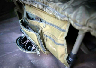 Сумка Trakker NXG Bedchair Storage Pouch із кріпленням на розкладачку для аксесуарів