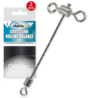 Вертлюг Carp Zoom Predator-Z Cross-Line Rolling Balance size 1/0 2шт (CZ4184)