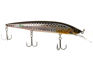 Воблер Jackall Rerange 130SP MR HL Silver &amp; Black