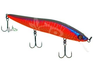 Воблер Megabass Vision OneTen LBO 115F 14,0г - Mat Red Lizard