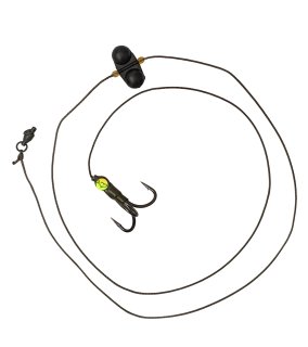 Оснастка на сома Golden Catch Treble Hook Catfish Rig With Rattle №6/0