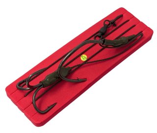 Оснастка на сома Golden Catch Single and Treble Catfish Rig