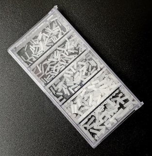 Кембрик силиконовый Stonfo 30-6 Match Silicone Float Sleeves диам. 0.2-0.3-0.5-0.7-1.0мм