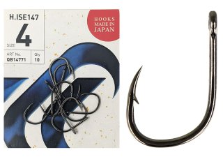 Крючки Hayabusa H.ISE 147BN №12 (10шт/уп)