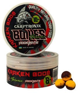 Бойлы насадочные Carptronik Balance - Kraken Boom (кальмар-осьминог/ягода)