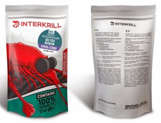 Пеллетс Interkrill Big Fish Pellets 800г 8/10мм - Криль / Слива