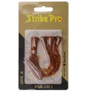 Хвост силиконовый Strike Pro Guppie Jr 110S - MOG (4шт/уп)