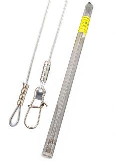 Повідець DS Climax Hard Mono 40см 0,5мм 20lb/9,1кг (5шт/уп)