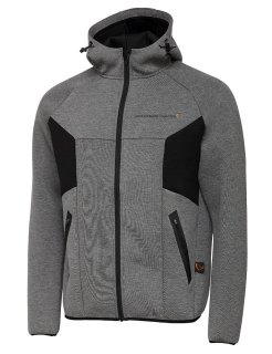 Реглан Savage Gear Tec-Foam Zip Hoodie, dark grey melange, розм. XXL