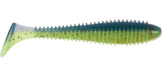 Силикон Keitech Swing Impact FAT 3,8" - ea#20 Violet Chart Red Flake