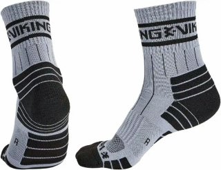 Шкарпетки Viking Fishing Arvid, сіро-чорні, розм.L (40-42)
