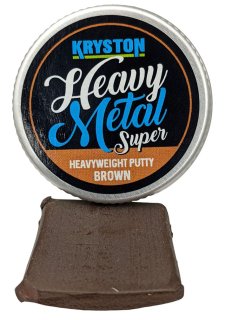 М'який свинець Kryston Heavy Metal Super Heavyweight Putty 20г, brown