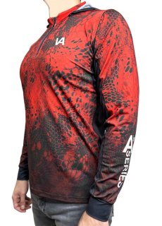 Худи Veduta Air серия Reptile Skin Bloody Red