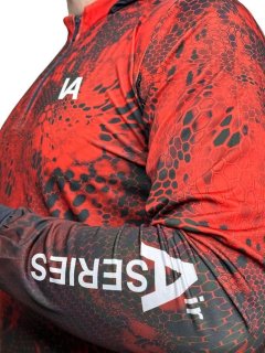 Худи Veduta Air серия Reptile Skin Bloody Red