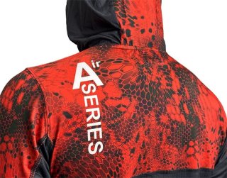 Худи Veduta Air серия Reptile Skin Bloody Red