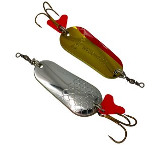 Блесна Cormoran Cora-Z 50мм 16г - Silver/Gold Блесна Cormoran Cora-Z 50мм 16г - Silver/Gold