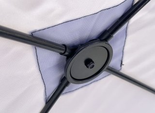 Палатка зимняя Daster Куб бело-синяя, 1,8х1,8х2,05м