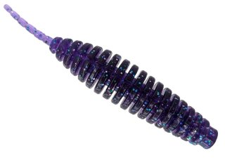 Силикон Fishup Tanta 3,0" 060 - Dark Violet/Peacock & Silver (6шт/уп)