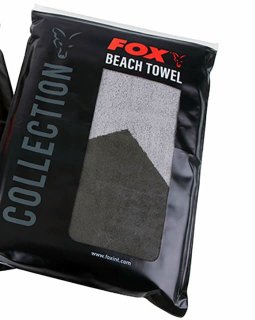 Полотенце махровое Fox Beach Towel green/silver