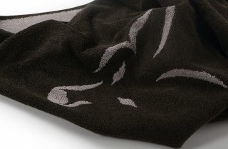 Полотенце махровое Fox Beach Towel green/silver
