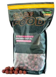 Бойлы Technocarp Strawberry (Клубника) 14мм 0,5кг