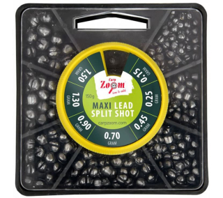 Набор грузил Carp Zoom Maxi Lead Split Shot, 150г (CZ5706)