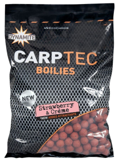 Бойлы Dynamite Baits CarpTec Strawberry & Crème Boilies 1,8кг 20мм (DY1785)