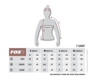 Футболка женская Fox WC V Neck T разм. S (8-10)