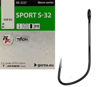 Крючки Gurza Sport S-32 (KE-3227) PTF
