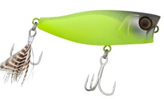 Воблер Jackall Chubby Popper 42F 3,3г - Mat Lemon