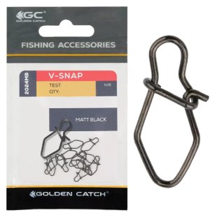 Застежка Golden Catch V-Snap 2024MB - № 00 (12шт/уп)