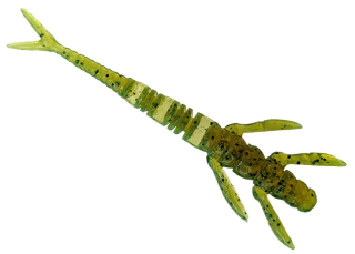 Силікон Fishup Flit 1,5" - #074 - Green Pumpkin Seed (10шт/уп)