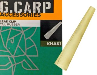 Конус для клипсы Golden Catch G.Carp Lead Clip Tail Rubber, khaki (10шт/уп)