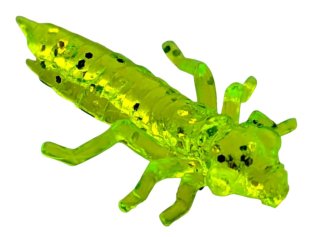 Силікон Fishup Dragonfly 0,75" 026 - Flo Chartreuse/Green