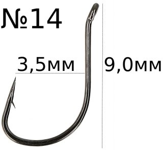 Гачки Golden Catch Feeder Basic 50922BN - №14 (10шт/уп)