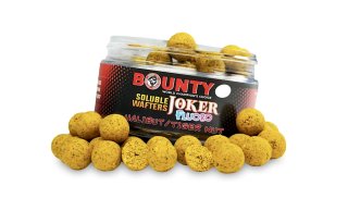Бойли Bounty Soluble Wafters Fluoro Joker - Halibut/Tiger Nut (палтус/тигровий горіх) 12мм