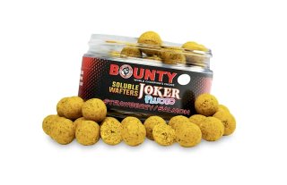 Бойли Bounty Soluble Wafters Fluoro Joker - Strawberry/Salmon (полуниця/лосось)