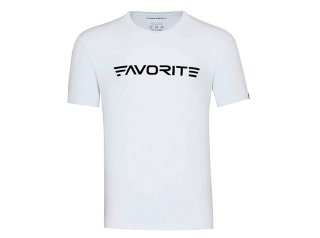 Футболка Favorite Black Logo, white - разм. S