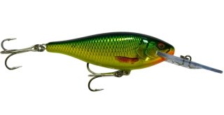 Воблер Rapala Shad Rap Elite HD 95F 18г - Gilded Lime Roach (GDLM)
