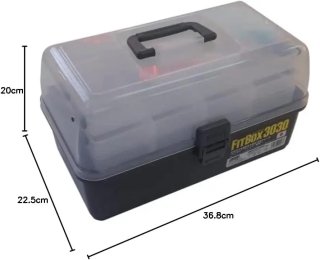 Ящик Meiho Fit Box 3030 / 368x225x200мм - grey