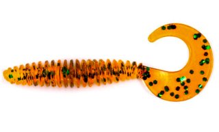Силікон Lucky John Ultra Worm Curly 4,0" - PA19 (5шт/уп)