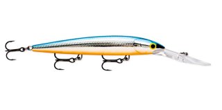 Воблер Rapala Down Deep Husky Jerk 120SP 15,0г - SB (Silver Blue)